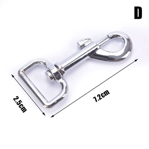 Small Dog Collar Leash Metal Buckle Hardware Sets Straps Swivel Pet Accessories