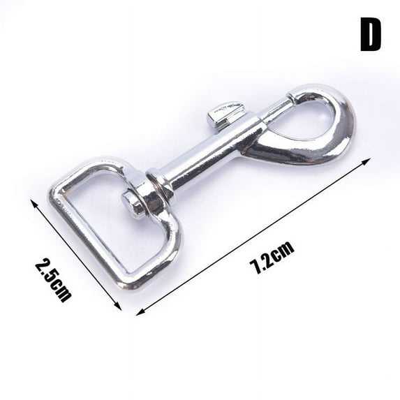 Small Dog Collar Leash Metal Buckle Hardware Sets Straps Swivel Pet Accessories