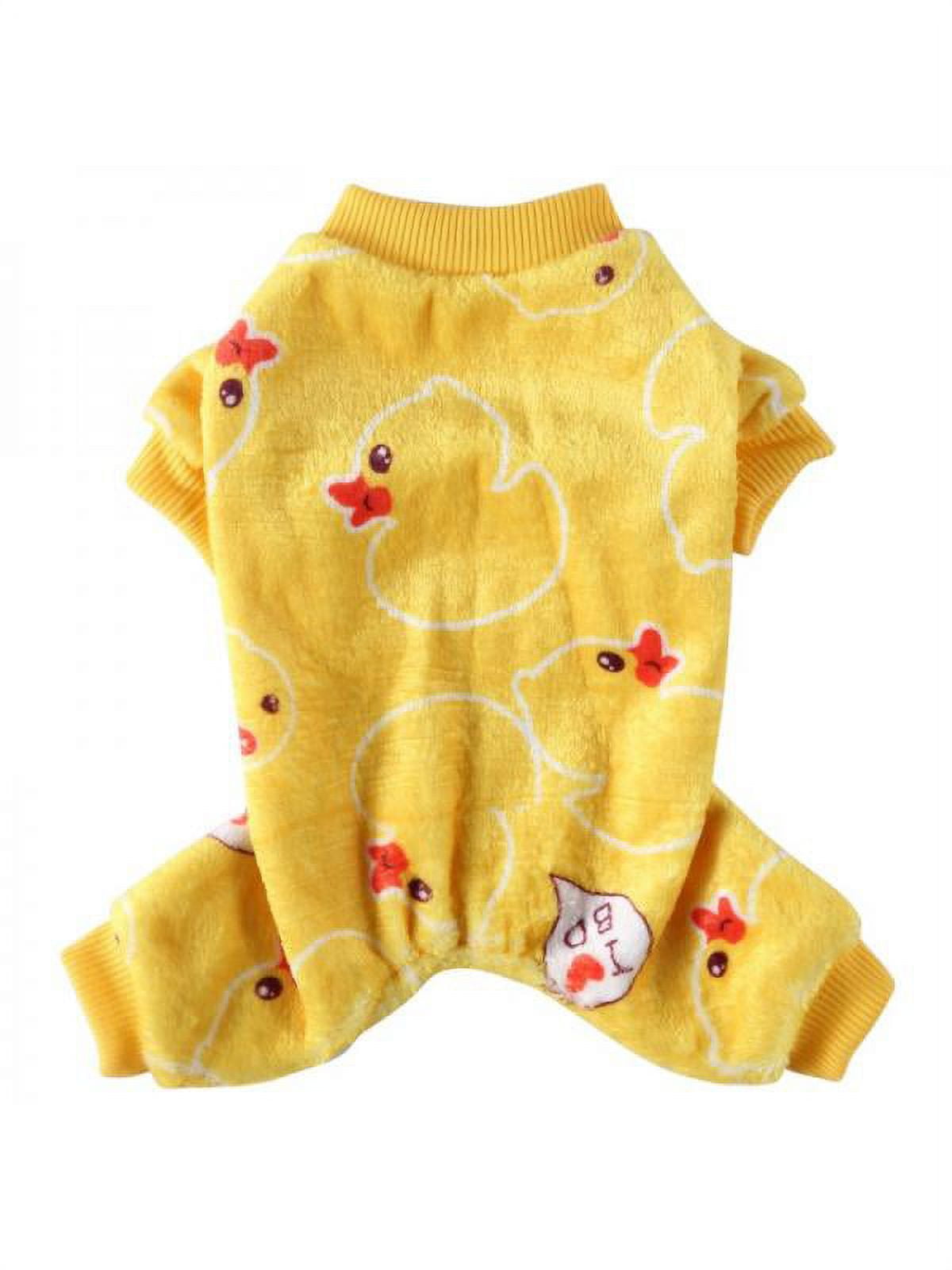 Small Dog Fleece Soft Pajamas Jumpsuit Pet Puppy Cat Winter Clothes