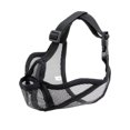 thumbnail image 1 of Dog Muzzle for Barking, Muzzle for Small Dog, Mesh Muzzle for Dogs, Nylon Webbing, Quick Release, Adjustable, Black 1 Pc, Small Canine Outdoor Use, 1 of 5