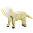 thumbnail image 1 of Small Dog Raincoat, Tail Protect Feet Cover Waterproof Dog Rain Jacket Rain Coat for Puppy Small Dogs (Pineapple,L), 1 of 8