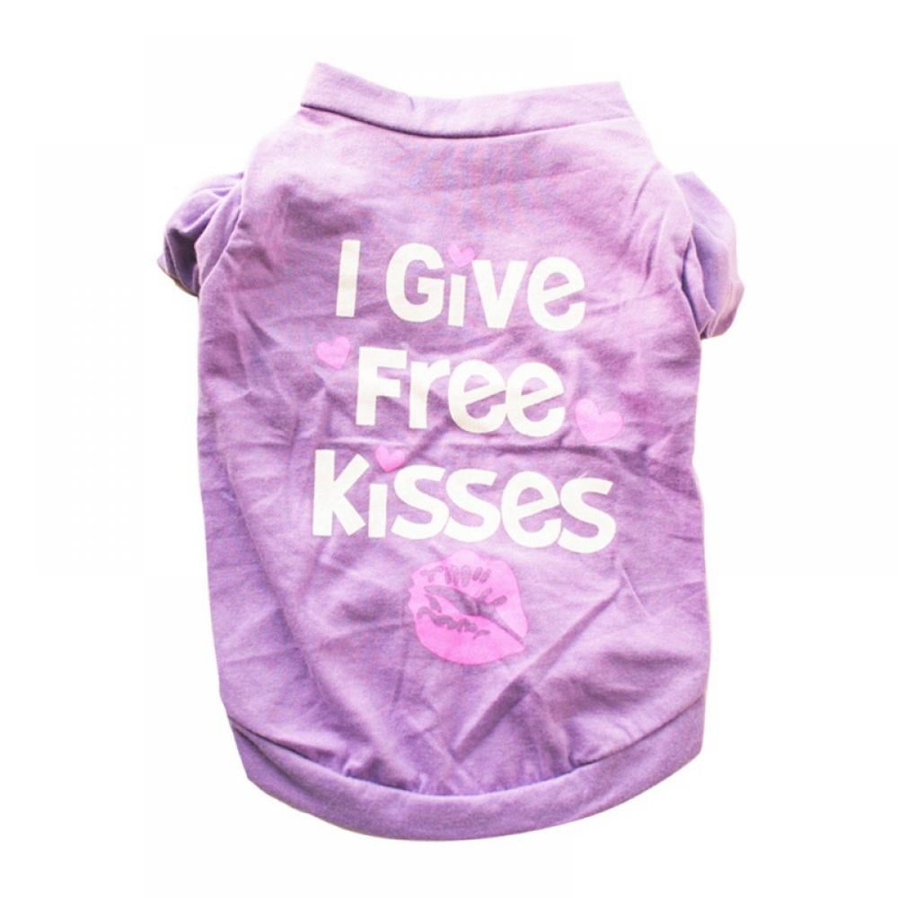 Small Dog Shirts Girl Puppy Clothes Cat T Shirt Soft Cotton Short Small Dog Shirts Girl Puppy Clothes Cat T Shirt Soft Cotton Short