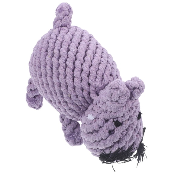 Small Dog Toys Puppy Chew Colored Rope Pet Tooth Cleaning Cotton Playtime Leash