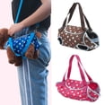 thumbnail image 1 of Small Dog and Cat Sling Carrier - Hands Free Reversible Pet Papoose Bag - Soft Pouch and Tote Design - Suitable for Puppy, Small Dogs Cats Outdoor, 1 of 5