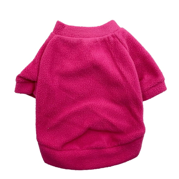 Small Dogs Puppy Sweatshirts Fleece Doggie Sweaters Winter Dog Clothes Female Boy Girl Pet Cat Pup Warm Clothing Outfit