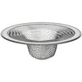 thumbnail image 1 of Small Drain Strainer, Sink Drain Hair Catcher, Bathroom Sink Strainer, 2PCS Drain Mesh Baskets for Laundry, Mop Pool, Utility, Slop, RV Sink, Stainless Steel Drain Filter,Silver 2.75”,2.75", 1 of 6