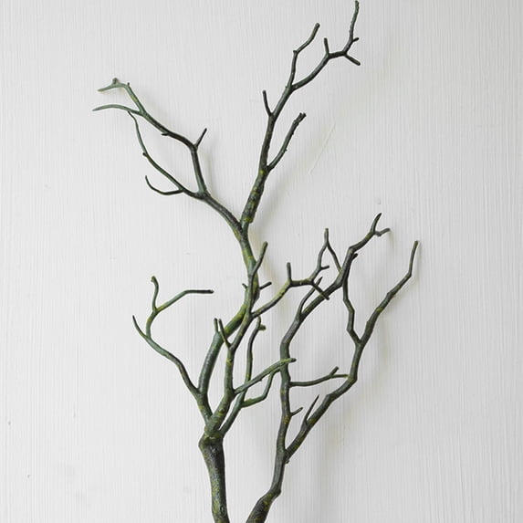 Small Dried Tree Artificial Branch Plant DIY Craft Wedding Party Home Decor-Coffee