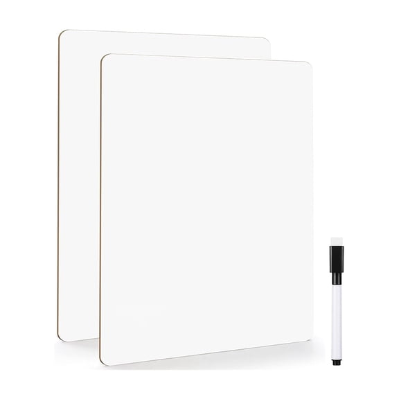 Small Dry Erase Board,Mini Whiteboard Double Sided Portable for Students Teachers School Supplies Kit Set 1