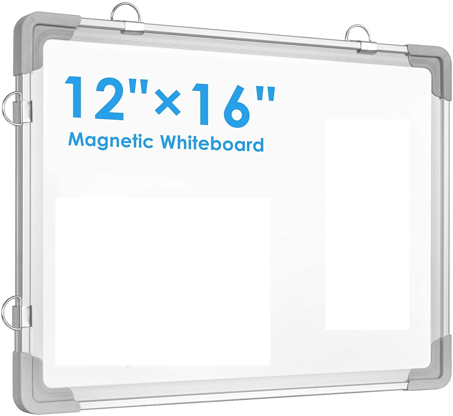 Small Dry Erase White Board, 12" X 16" Hanging DoubleSided