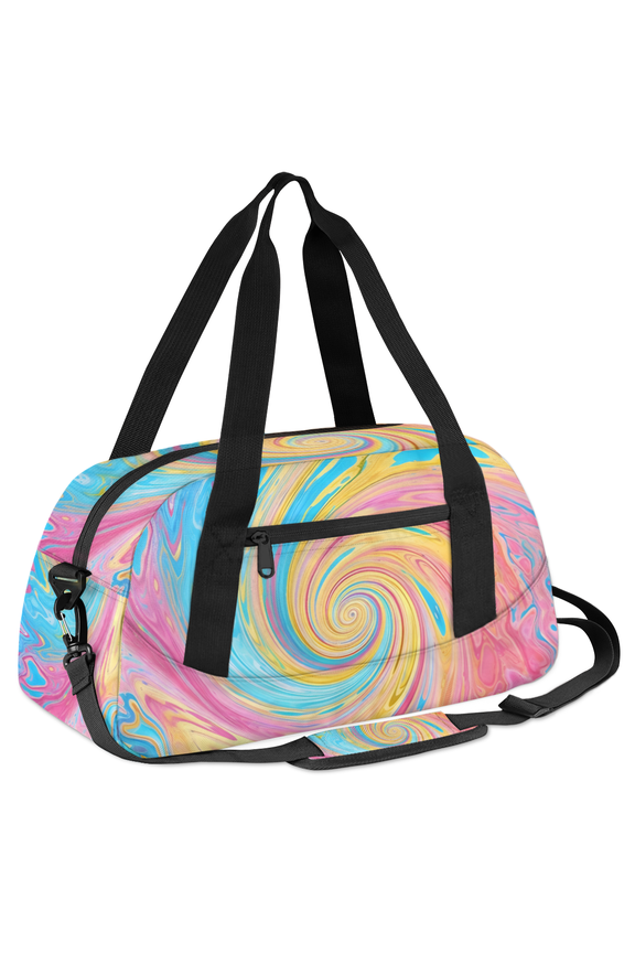 Small Duffle Bag with Adjustable Shoulder Strap Lightweight Sports Gym Bag for Sports,Yoga,Travel,School