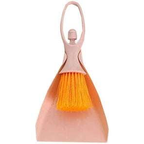 Visland Small Dustpan and Brush Set, Whisk Broom and Dust Pans, Mini Hand Broom and Dustpan Cleaning Tool for Cars, Desk, Keyboard, Countertop and Pet