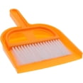 thumbnail image 1 of SandT Collection Small Dustpan Set with Brush - Orange, 1 of 4