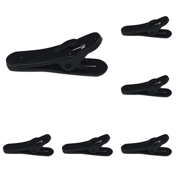 Small Earphone Wire Clips, Headphone Mount Cable, Clothing Clip Earbud Clip to Keep Earphone/Microphone Cord in Place for 5mm Wires Diameter Round Wire Earphones, 20 Pcs, 1.34 Inches