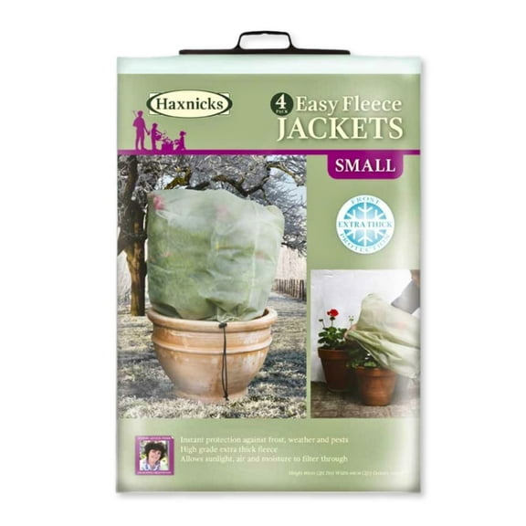 Easy Fleece Jackets Frost and Weather Protection for Plants, 26.5" W x 31.5" H - 4 Pcs