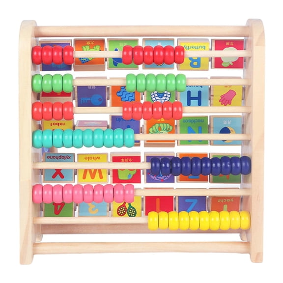 Small Educational Toy Quality of Childhood Learning Abacus Toy Early Learning Abacus Educational Flap calculation