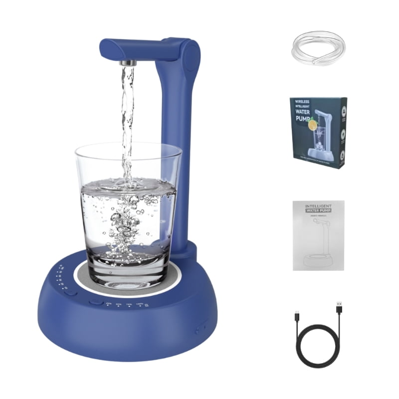 Small Electric Drinking Water Dispenser for 1-5 Gallon Bottles Desktop Pump Desktop Water Dispenser Suitable for Kitchen