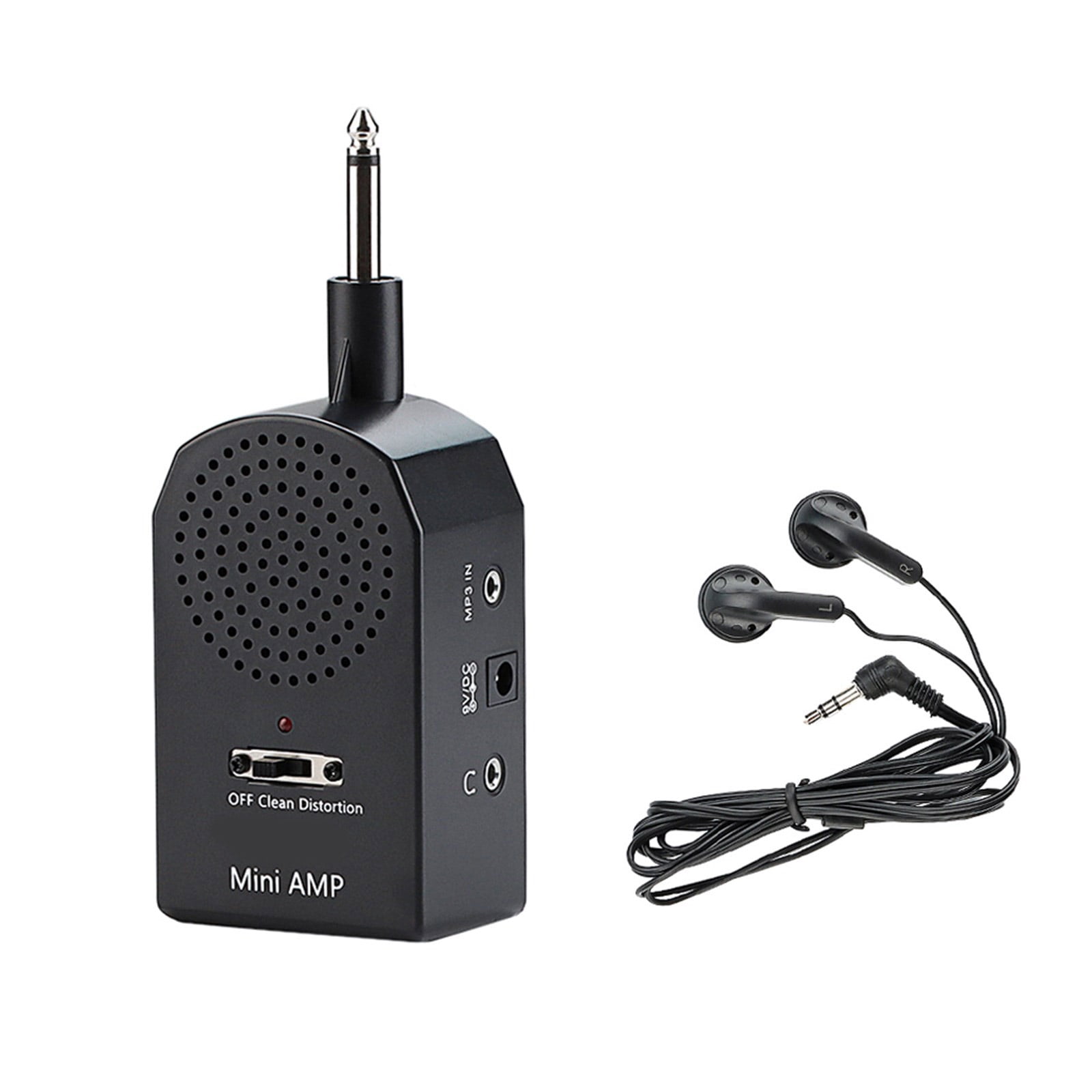 Small Electric Guitar Amplifier MP3 Input 3.5mm with Earphone Light weight Guitar Headphone Amps For Electric Guitars