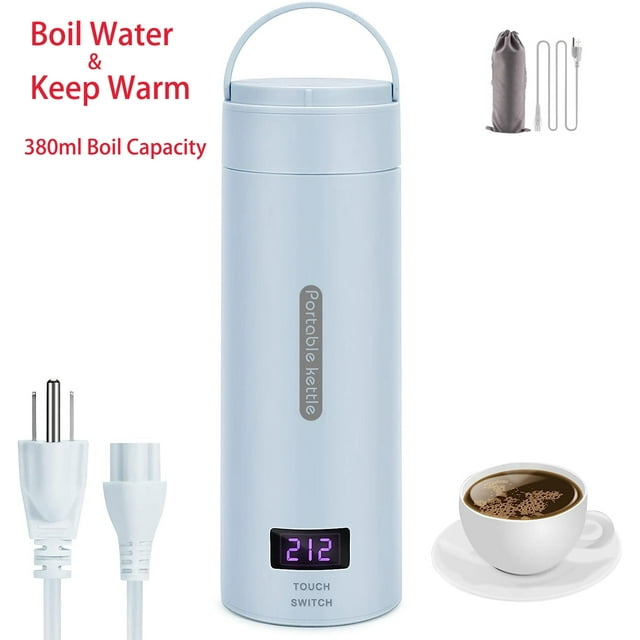 Small Electric Kettle,Candey Travel Kettle Automatic Shut off Hot Tea
