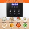 thumbnail image 1 of Small Rice Cooker 6-Cup Uncooked 12-Cup Cooked 6-in-1 Multi Cooker Electric  Rice Maker with Steamer Basket, 1 of 6