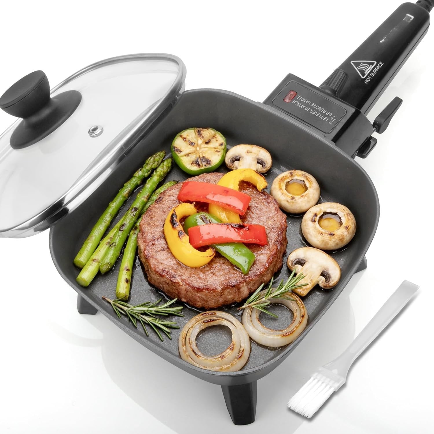 Zojirushi, Gourmet d'Expert Electric Skillet, Brown, 10