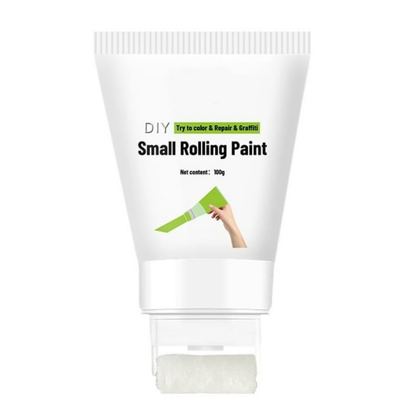 Small Emulsion Wall Paint Brush, Wall Repair Paste Roller, Rolling Paint Brush, 102g, DIY Decoration