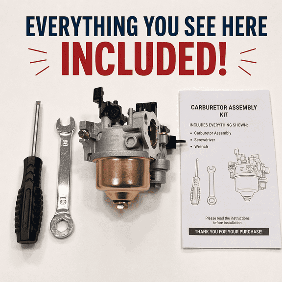 Small Engine Carburetor STEM Learning Kit with Tools and Instruction Manual by Starlight Showcase