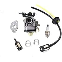 Small Engine Carburetor with Spark Plug compatible with 23CC GOPED Bigfoot replacement for Zenoah G23LH G2D Scooter Engines