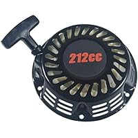 Small Engine Recoil Starter Assembly, Pull Start Replacement Compatible with Predator 212cc 6.5HP Engines for Go Kart & Mini Bike Use