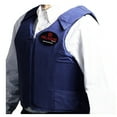 thumbnail image 1 of Small Equestrian Horse Riding Vest Safety Protective Hilason Dark Denim, 1 of 7