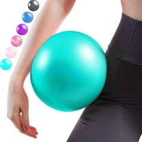 Small Exercise Ball, 9 Inch Mini Pilates Ball, Anti Burst and Slip Resistant Mini Yoga Ball for Stability, Fitness, Physical Therapy, Stretching & Core Strength Workout at Home Gym & Office