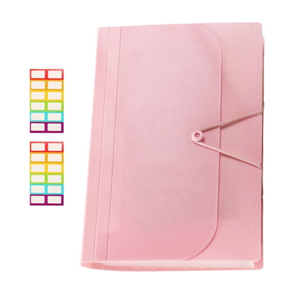 Small Expandable File Folder 13 Pockets Expanding Receipt Coupon Organiser Portable Folder for Card Coupons Receipt