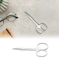 thumbnail image 1 of Small Eyebrow Scissors Set, Different Scissor Heads Curved, Rounded Safety Tips Prevent Nicks, Stainless Steel Stays Sharp, Travel-Size 3.5" Elbow, 1 of 4