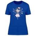 thumbnail image 1 of Small Fairy With Star Wand T-Shirt Women -Image by Shutterstock, Female x-Large, 1 of 2