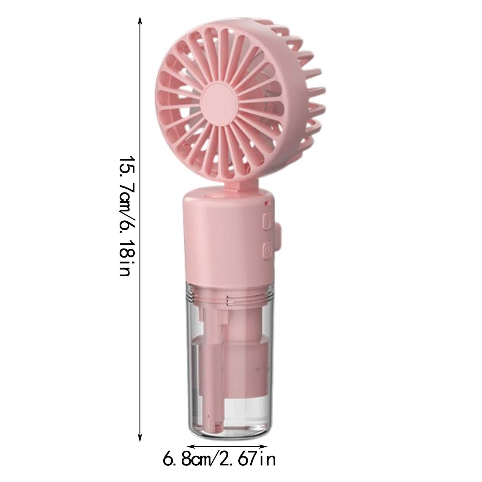 Small Fan Charging Spray Fan Handheld Fan Mini Desktop Fan Small