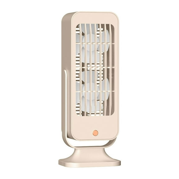 Small Fan,Two Blade Home Recirculating Fan USB Home Fan Desktop Rechargeable Fan High Wind Power Desk FanSuitable for Outdoor, Sports, and Travel