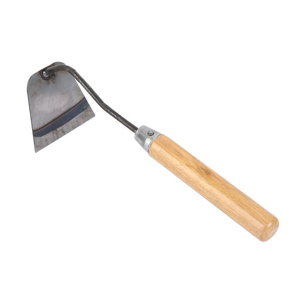 Small Farm Hoe 4-Pack Mini Garden Hoe Set Steel Weeding Tool For Planting Flowers Vegetables Digging Cultivating Gardening Landscaping