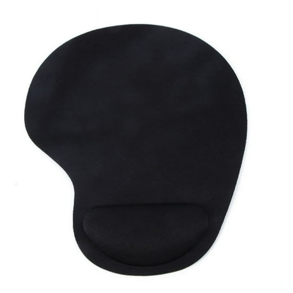 Solid Color Optical Trackball PC Thicken Mouse Pad with Wrist Support, Comfort Laptop Notebook Mouse Mice Pads Mat