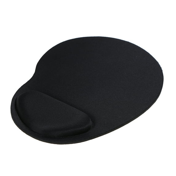 ANSELF Mouse Pad Comfortable Mouse Mat with Wrist Rest Support for PC Laptop(Black)