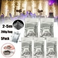 thumbnail image 1 of Small Fine Particles 2-3.5M Ti Powder for Cold Spark Firework Machine with Sealing Strip 200g/bag, 5Pack,White, 1 of 8