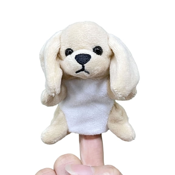 Small Finger Puppet Soft Plush Toy For Children Travel Fun Interactive Play And Role Playing Story Telling Toy