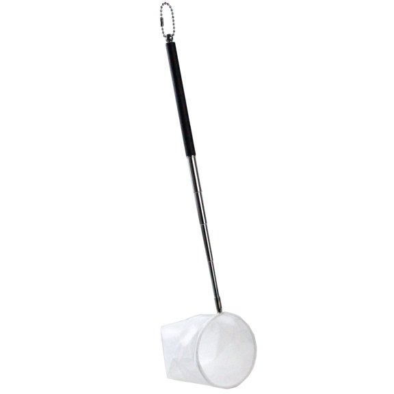 Small Fish Tank Shrimp Net, Aquarium Debris Cleaning Tools, with Extendable Handle