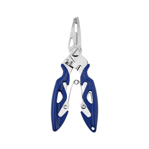 Small Fishing Pliers, Multi-Function Scissors Braid Cutters, Stainless Steel Fish Hook Remover, Fishing Line Scissors, Braided Line Cutters, Split Opener