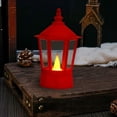 thumbnail image 1 of Small Flameless Electronic Candle with Flickering Effect, Compact Battery Operated Oil Lamp Night Light for Christmas Decor, Holiday Table Centerpiece and Safe Bedroom Ambiance, 1 of 7