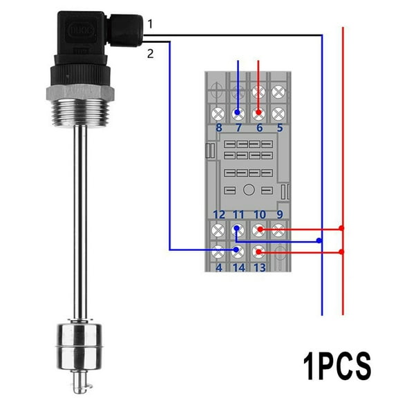 Small Float Level Switch 1Pcs Stainless Steel Water Level Controller Stainless Steel Different Sizes (100 150 200Mm)