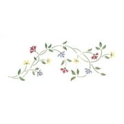 Small Floral Border Wall Stencil SKU #3482 by Designer Stencils