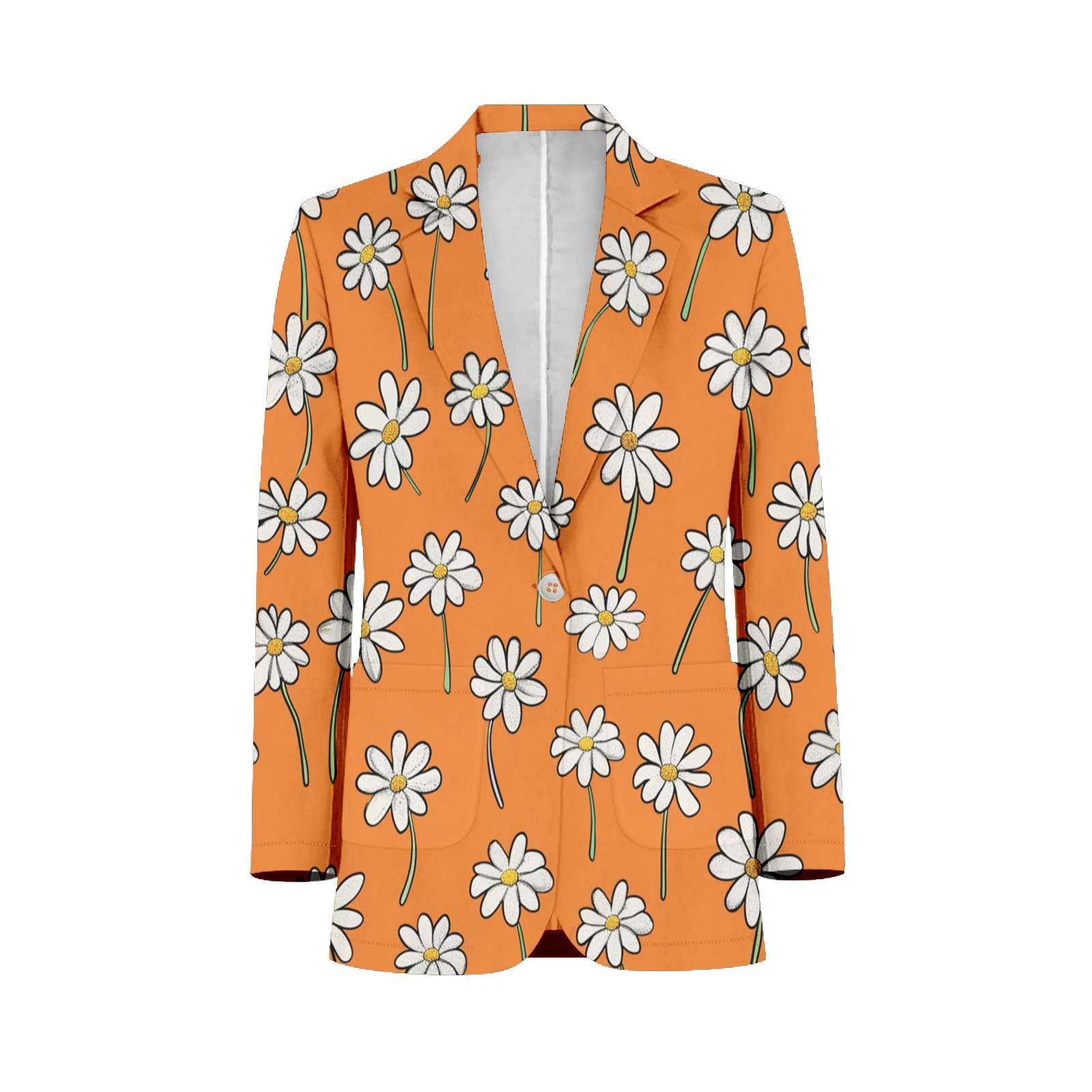 Small Patterned Suits Small Floral Pattern Customized Men's Suits full man Shawl Collar ...