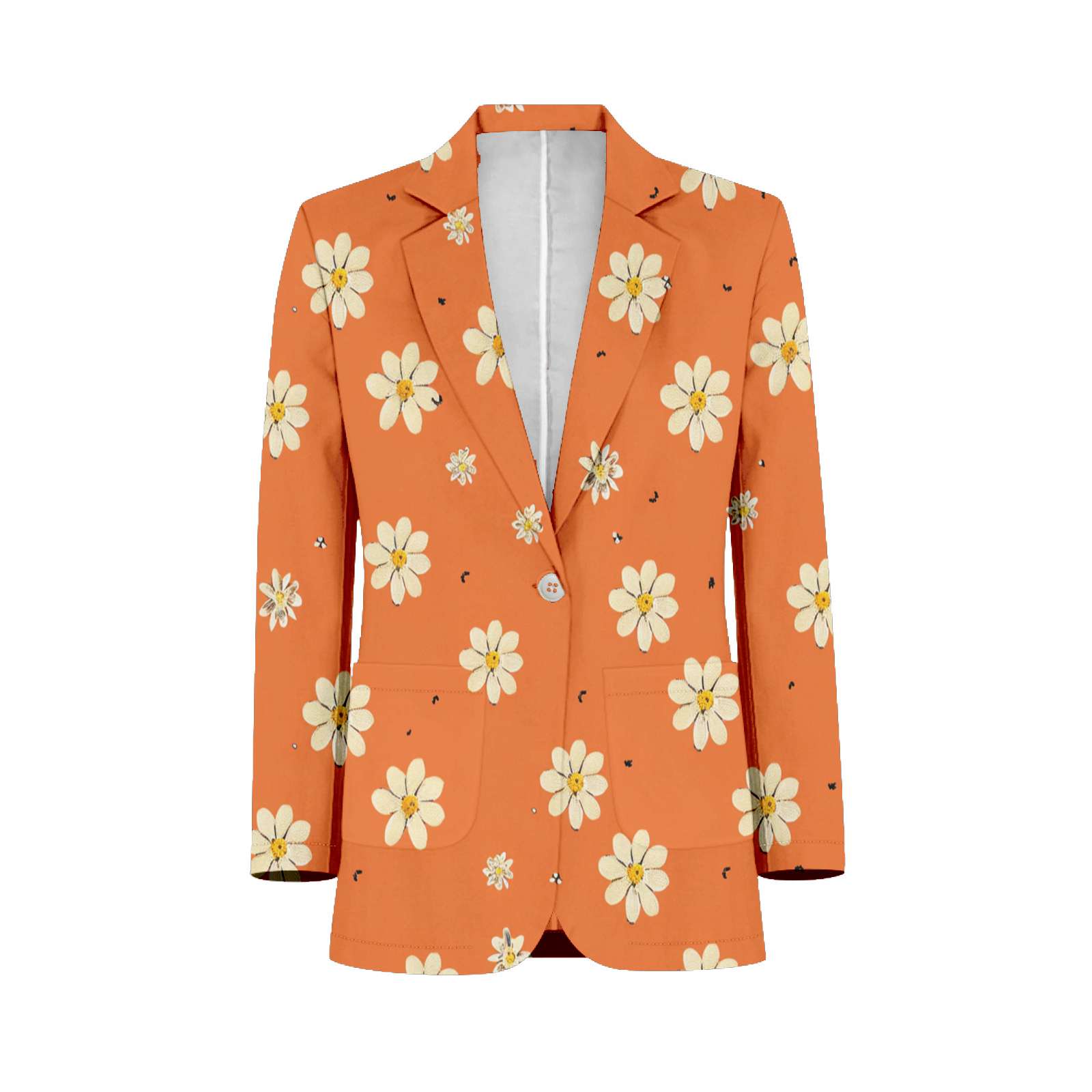 Small Patterned Suits Small Floral Pattern Customized Men's Suits full man Shawl Collar ...