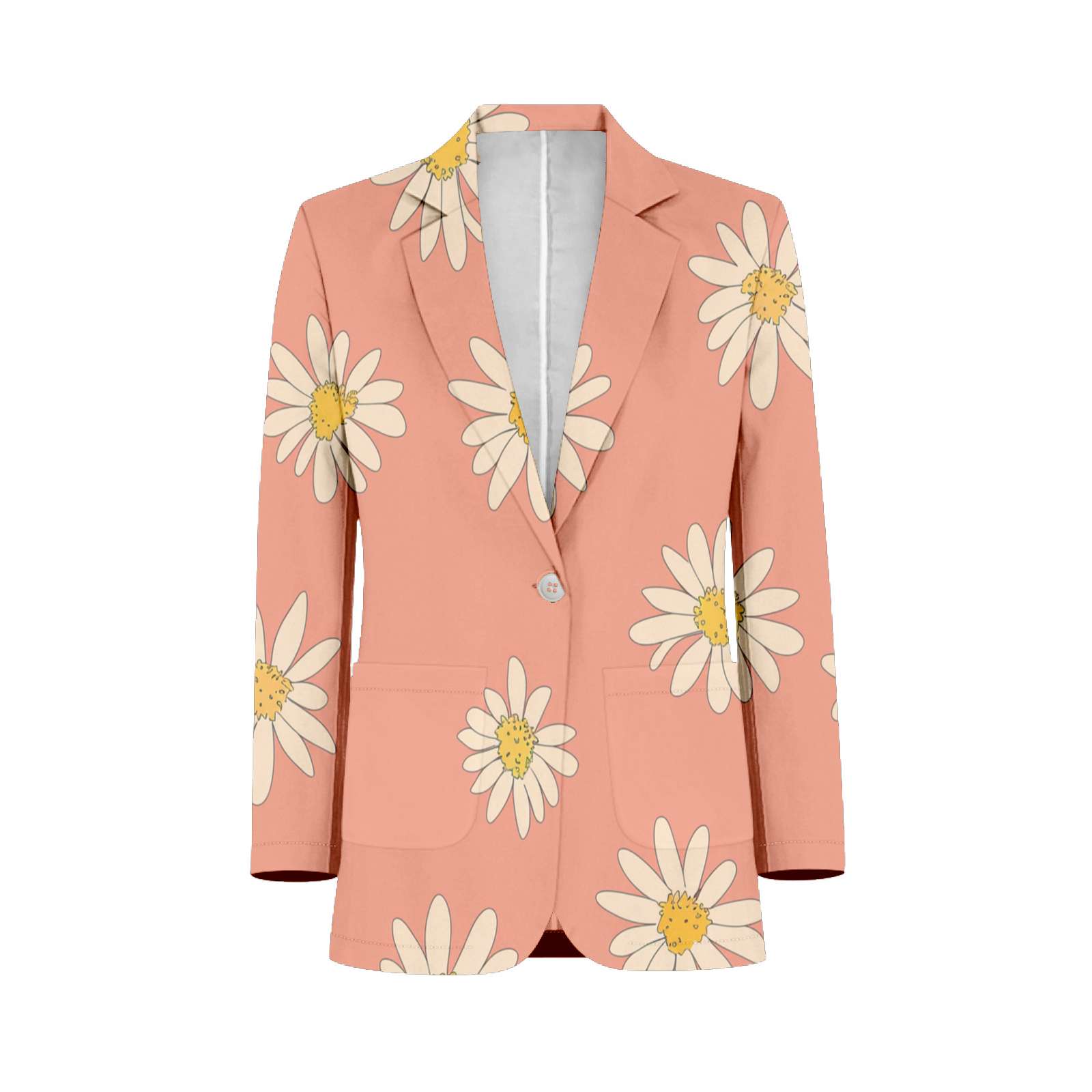 Small Patterned Suits Small Floral Pattern Customized Men's Suits full man Shawl Collar ...