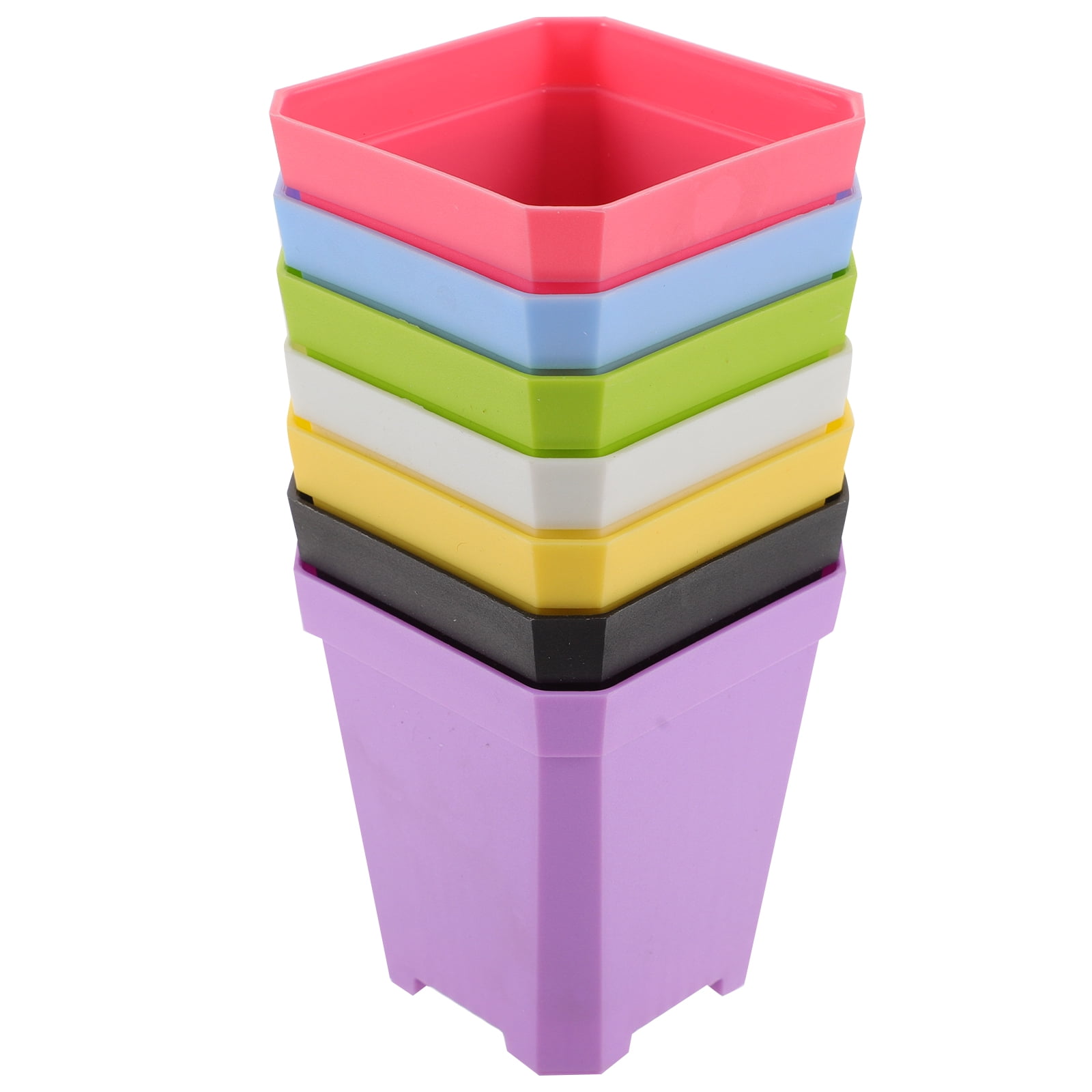 Small Flowerpot Succulent Outdoor Kids Toys Square Pots Planter for ...