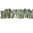thumbnail image 1 of Small Flowers Allover Print Cotton Curtain Sleeve Topper Window Treatment, 1 of 6